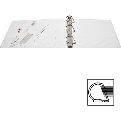 Business Source Basic D-Ring View Binders (BSN28441BD)