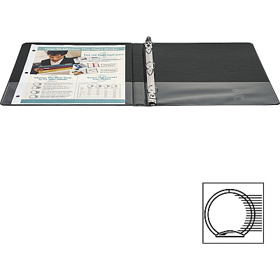 Business Source Basic Round Ring Binders (BSN28526BD)