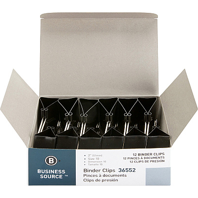Business Source Fold-back Binder Clips (BSN36552BD)