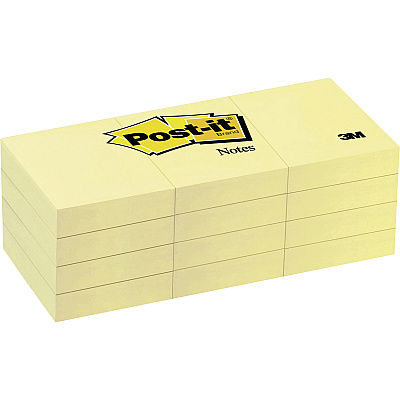 Post-it Notes Original Notepads (MMM653YWBD)