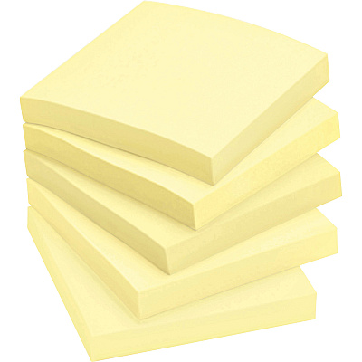 Post-it Notes Original Notepads (MMM654YWBD)