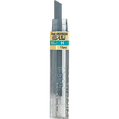 Pentel Super Hi-Polymer Leads (PEN50HBX)