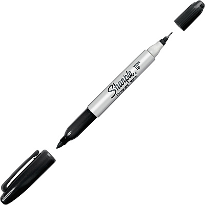 Sharpie Twin Tip Permanent Markers (SAN32201BX)