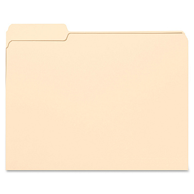 Smead 1/3 Tab Cut Letter Recycled Top Tab File Folder (SMD10331CT)