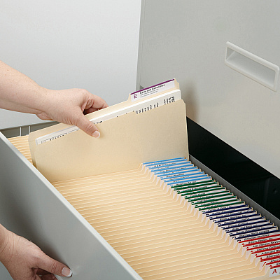 Smead 1/3 Tab Cut Letter Recycled Top Tab File Folder (SMD10333CT)