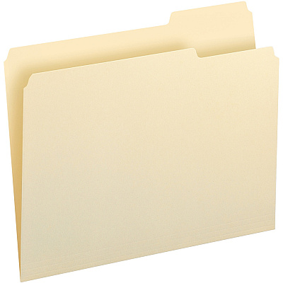 Smead 1/3 Tab Cut Letter Recycled Top Tab File Folder (SMD10333CT)