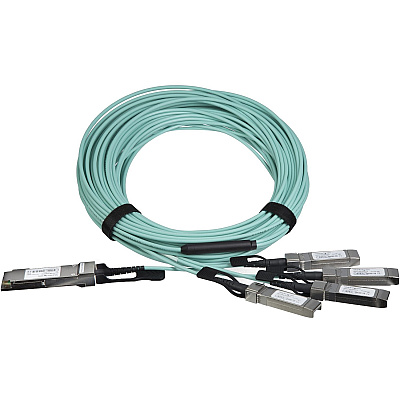 StarTech Qsfp+ Breakout Dac Qsfp-4x10g-aoc10m 15m (QSFP4X10AO15)