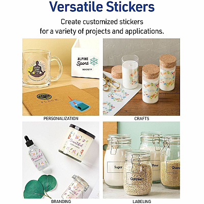 Avery Permanent Sticker Paper (04397)
