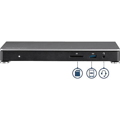StarTech Thunderbolt 3 Dock - Dual 4k Dp - 6xusb (TB3DOCK2DPPD)