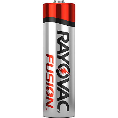 Rayovac Fusion Advanced Alkaline AA Battery 8-Packs (RAY8158TFUSKCT)