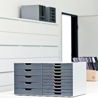 Durable VARICOLOR Desktop 5 Drawer Organizer (DBL760527)