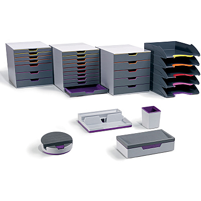 Durable VARICOLOR Desktop 5 Drawer Organizer (DBL760527)