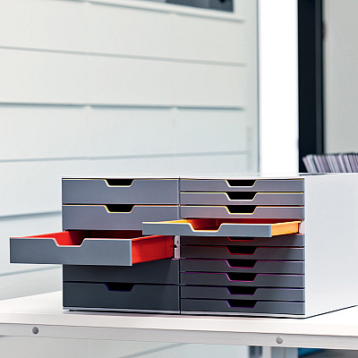 Durable VARICOLOR Desktop 5 Drawer Organizer (DBL760527)