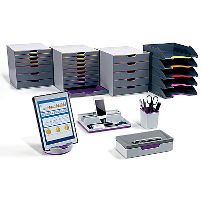 Durable VARICOLOR Desktop 5 Drawer Organizer (DBL760527)