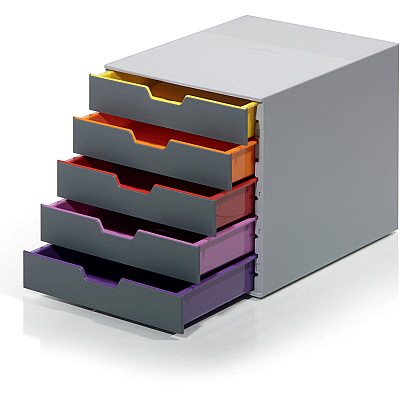 Durable VARICOLOR Desktop 5 Drawer Organizer (DBL760527)