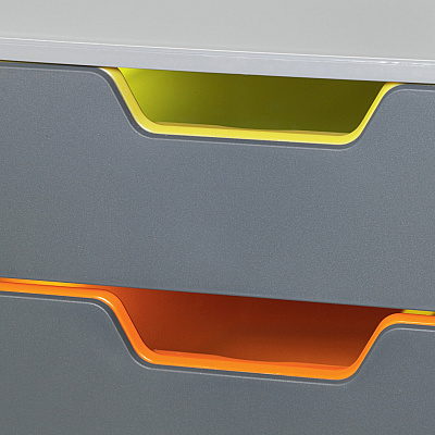 Durable VARICOLOR Desktop 5 Drawer Organizer (DBL760527)