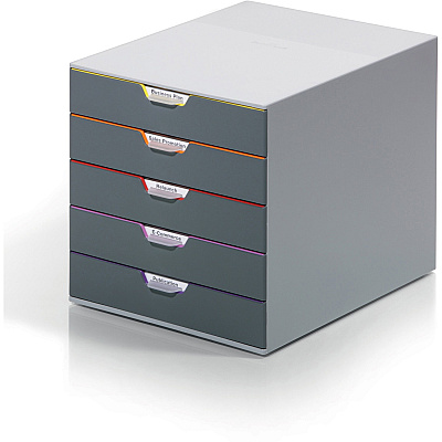 Durable VARICOLOR Desktop 5 Drawer Organizer (DBL760527)