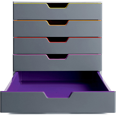 Durable VARICOLOR Desktop 5 Drawer Organizer (DBL760527)