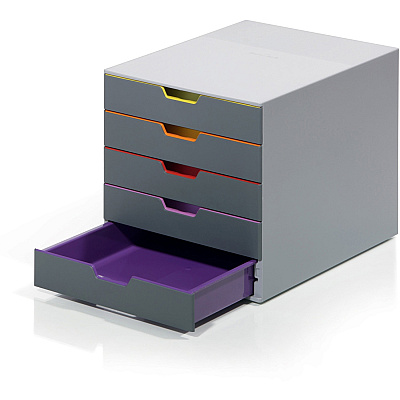 Durable VARICOLOR Desktop 5 Drawer Organizer (DBL760527)