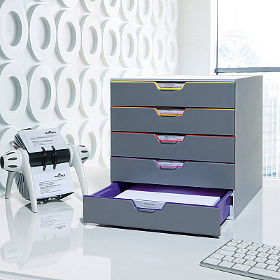 Durable VARICOLOR Desktop 5 Drawer Organizer (DBL760527)