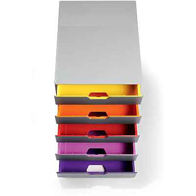 Durable VARICOLOR Desktop 5 Drawer Organizer (DBL760527)
