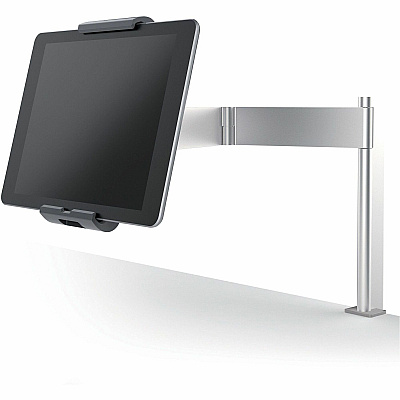 Durable Clamp Mount for Tablet, iPad Pro, iPad mini, Tablet PC - Silver (893123)