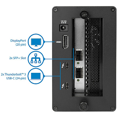 StarTech Card & Chassis Tb3 To 10g Fiber Network (BNDTB210GSFP)