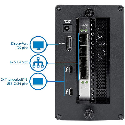 StarTech Card And Chassis Tb3 To 10gbe Network (BNDTB410GSFP)