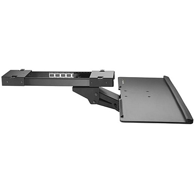 StarTech Star Tech.com Under Desk Keyboard Tray - Keyboard Drawer - Computer Keyboard Stand - Keyboard Shelf 26.4in W - Adjustable Keyboard Tray - Keyboard (KBTRAYADJ)