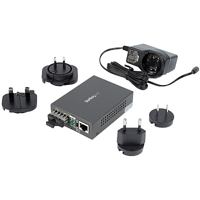 StarTech Mm Fiber Ethernet Media Converter Sc Gbe (MCMGBSCMM055)