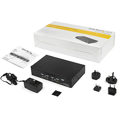 StarTech 4port Displayport Kvm Switch 4k 60hz Taa (SV431DPUA2)