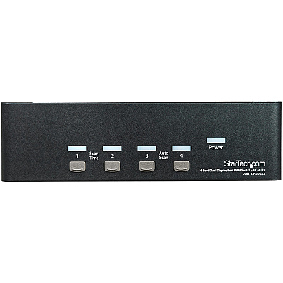 StarTech Kvm Switch 4 Port Dual Displayport 4k60 (SV431DPDDUA2)