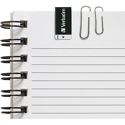 Verbatim 16GB Clip-it USB Flash Drive - Black (43951)