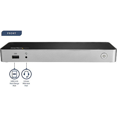 StarTech Usb C Dock Dual Monitor Hdmi/dp 60w Pd (DK30CHDDPPD)