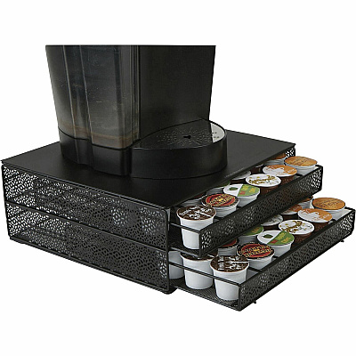 Mind Reader 72-pod Coffee Storage (EMSDBMTRAYBLK)