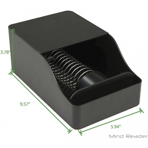 Mind Reader Mind Hot Cup Sleeve Dispenser (SLEDBLK)