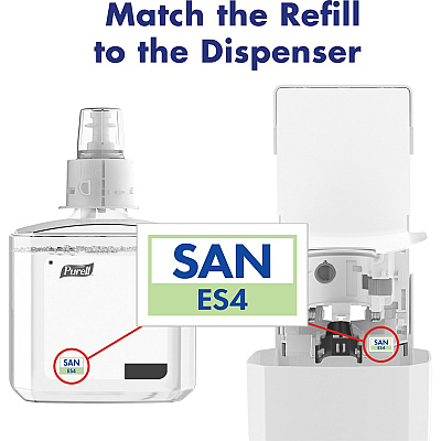 PURELL ES4 Hand Sanitizer Manual Dispenser (GOJ502001)