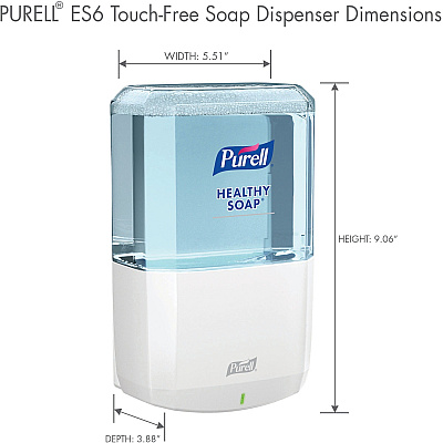 PURELL ES6 Touch-free Hand Soap Dispenser (GOJ643001)