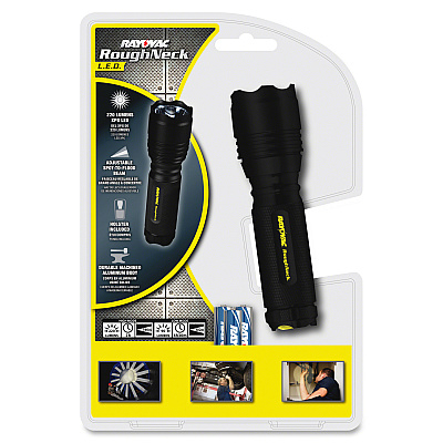 Rayovac RoughNeck 3AAA LED Tactical Flashlight (RAYRN3AAABA)