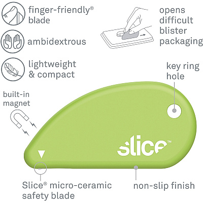 slice Ceramic Blade Mini Safety Cutter (SLI00200)