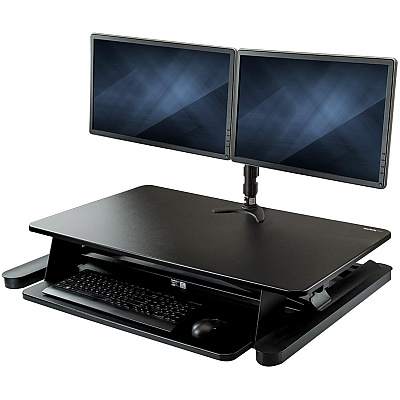 StarTech Sit-stand Desk Converter - With Dual Arm (BNDSTSLGDUAL)