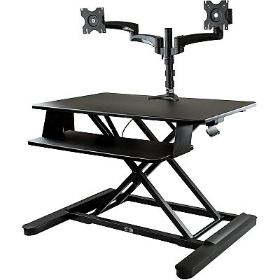 StarTech Sit-stand Desk Converter - With Dual Arm (BNDSTSLGDUAL)