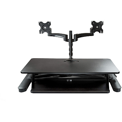 StarTech Sit-stand Desk Converter - With Dual Arm (BNDSTSLGDUAL)