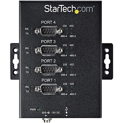 StarTech 4 Port Serial Hub Usb To Rs232 Adapter (ICUSB234854I)