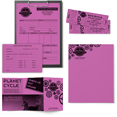 Astrobrights Color Copy Paper - Planetary Purple (WAU22671)