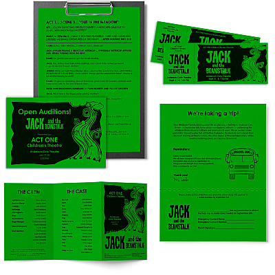 Astrobrights Color Paper - Green (WAU22541)