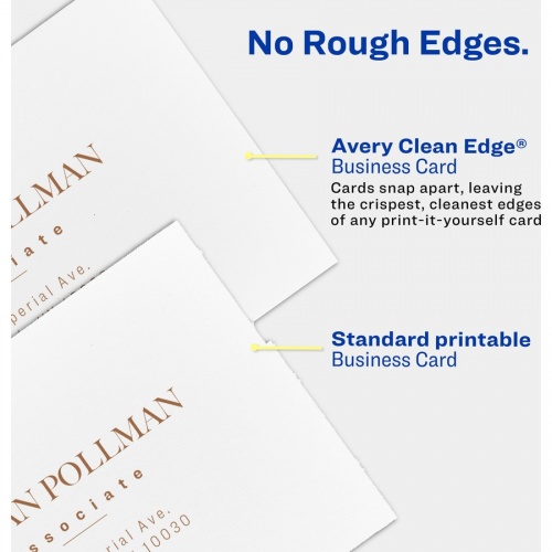 Avery Clean Edge Business Cards (5877)