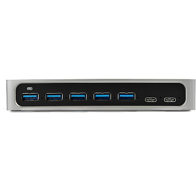 StarTech 7 Port Usb C Hub 5gbps 5 Usb-a/2 Usb-c (HB30C5A2CSC)