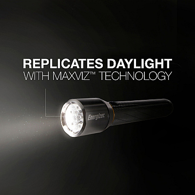 Energizer Vision HD Performance Metal Flashlight with Digital Focus (EVEEPMZH21E)