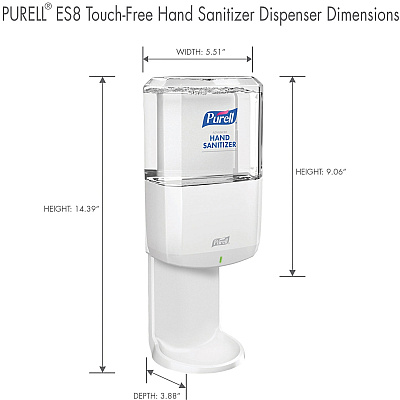 PURELL ES8 Hand Sanitizer Dispenser (GOJ772001)